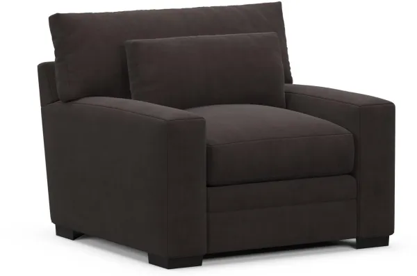 Boston Foam Comfort Chair - Merrimac Dark Brown