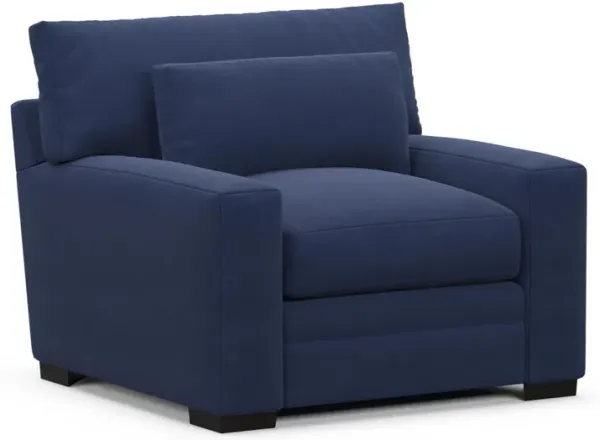 Boston Foam Comfort Chair - Abington Indigo