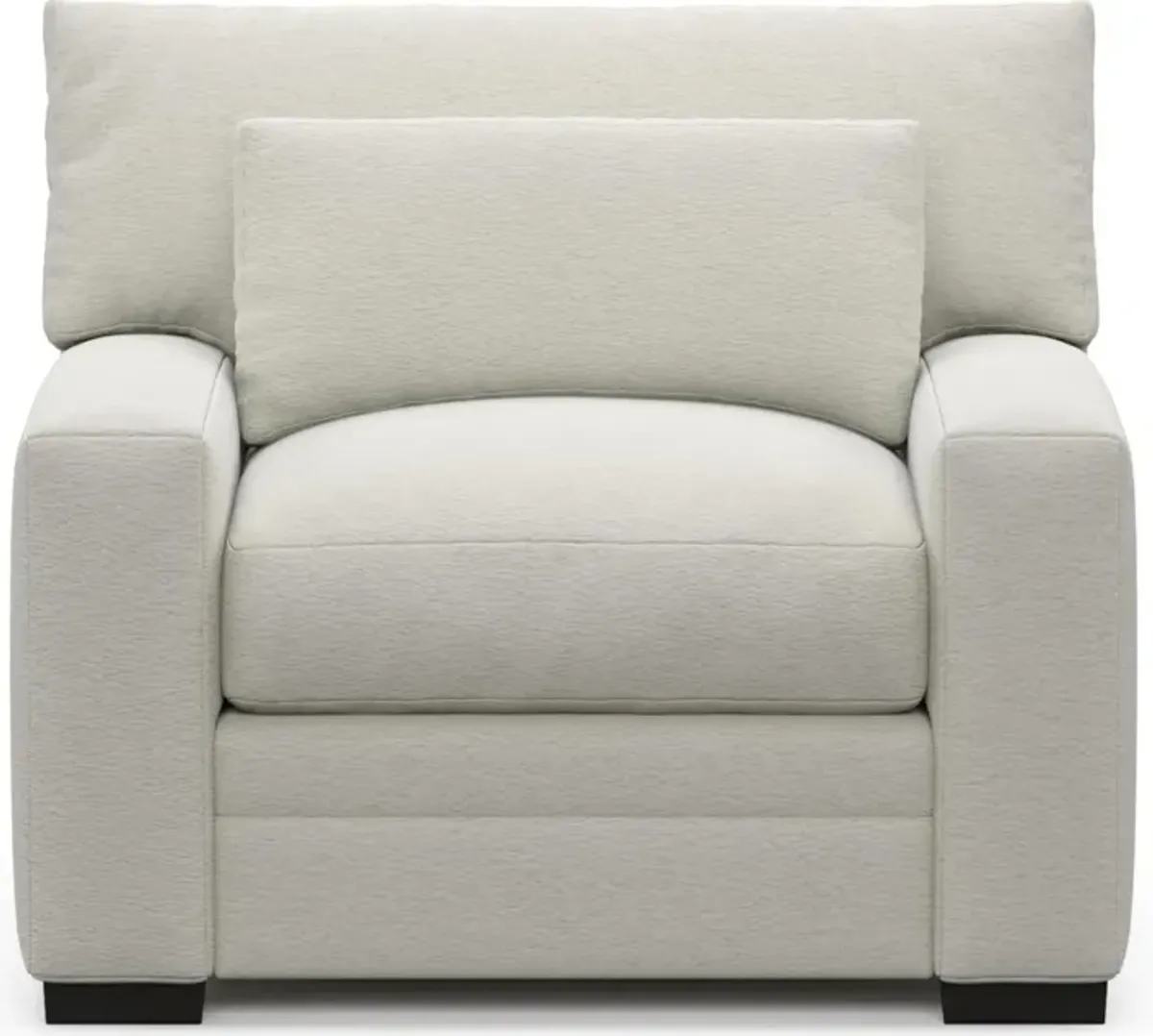 Boston Foam Comfort Chair - Living Large White