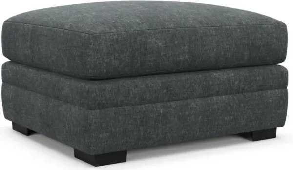 Boston Foam Comfort Ottoman - Contessa Shadow