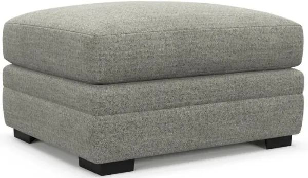 Boston Foam Comfort Ottoman - Pandora Pepper