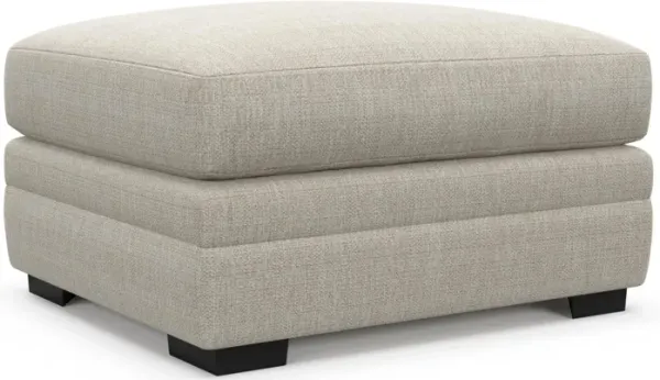 Boston Foam Comfort Ottoman - Mason Porcelain