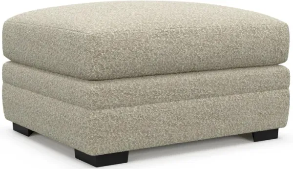 Boston Foam Comfort Ottoman - Bloke Cotton