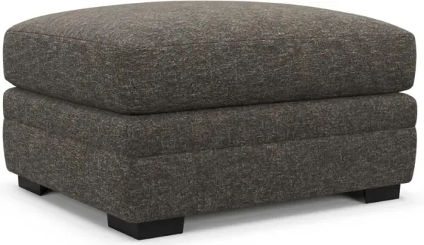 Boston Foam Comfort Ottoman - M Walnut