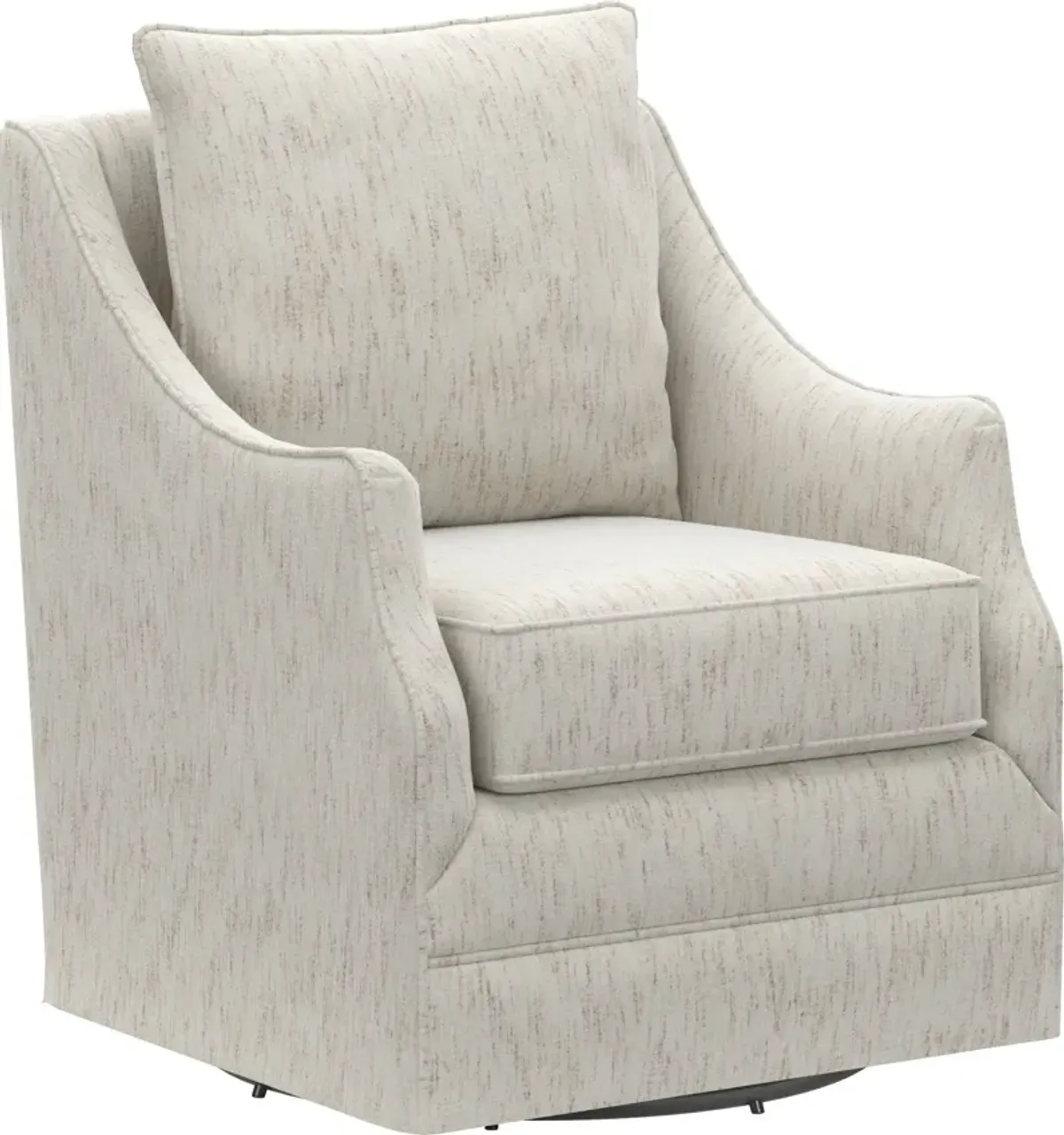 Mara Accent Swivel Chair - P.T. Cream