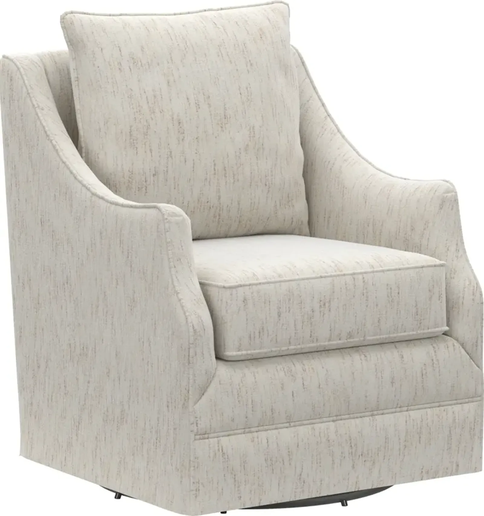 Mara Accent Swivel Chair - P.T. Cream