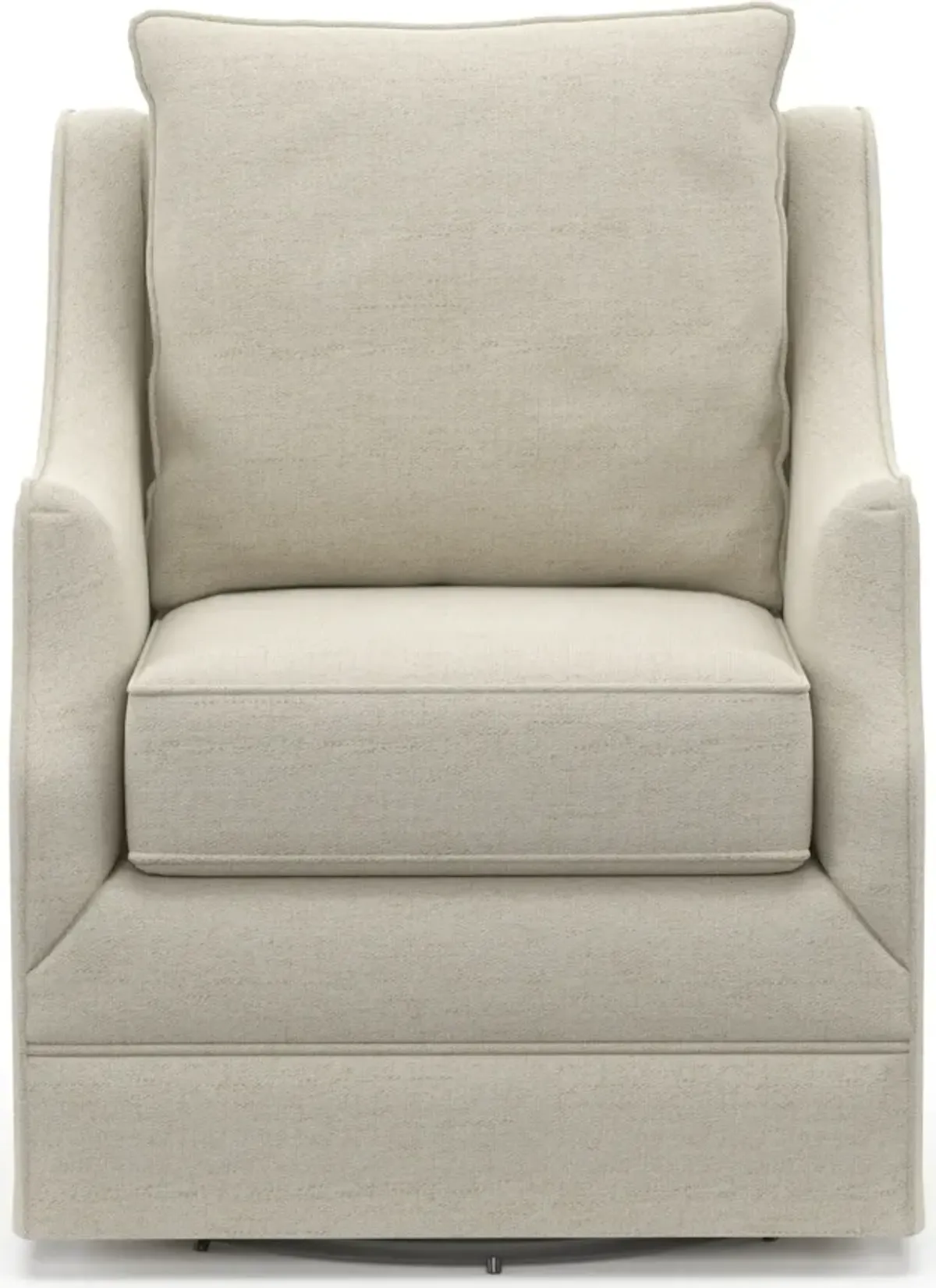 Mara Accent Swivel Chair - Curious Pearl