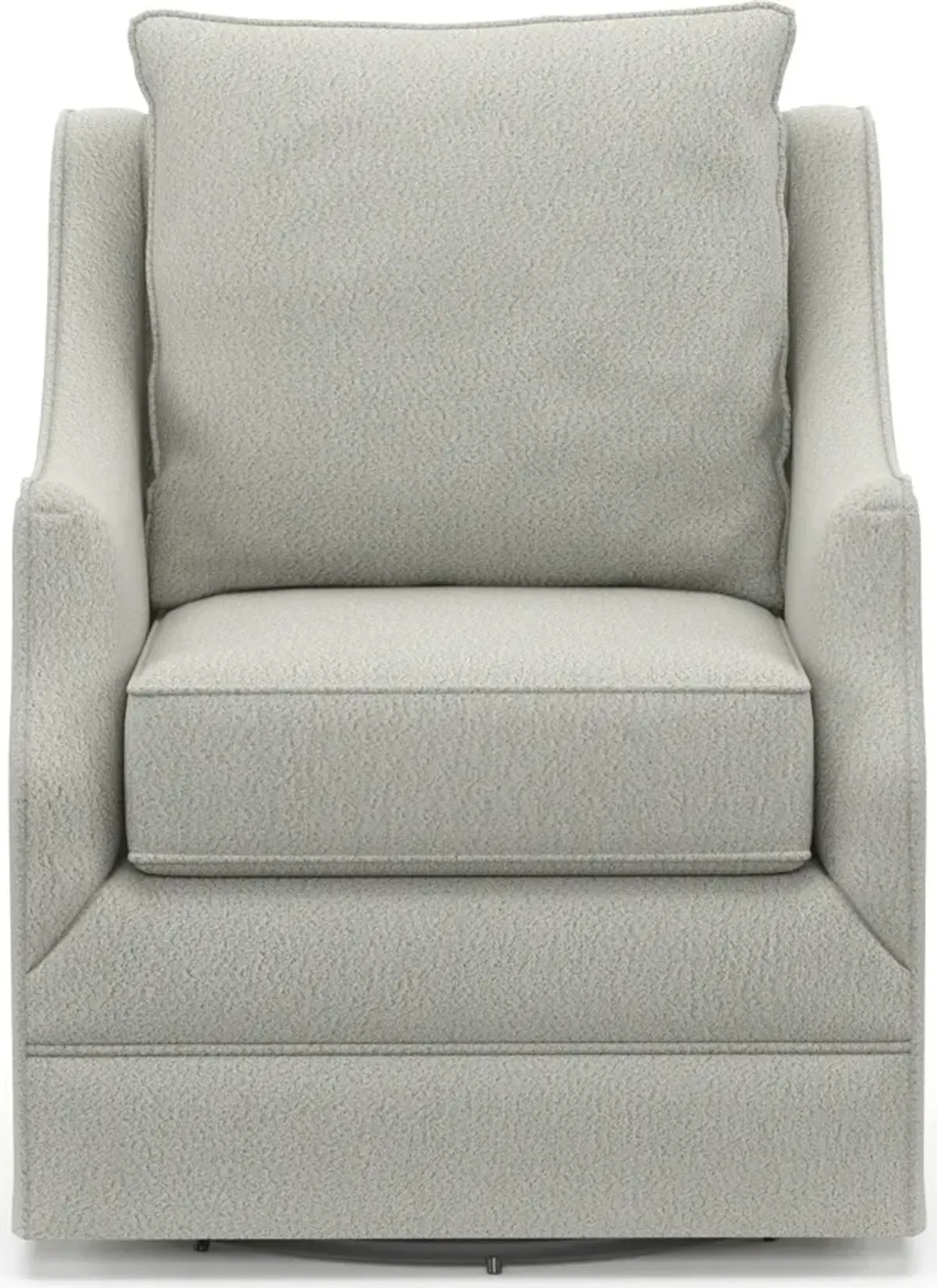 Mara Accent Swivel Chair - Oslo Snow