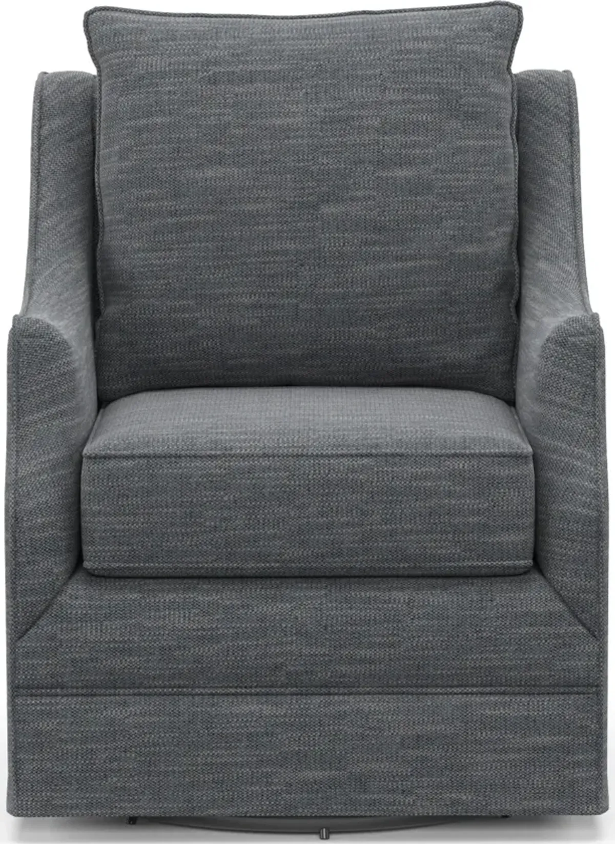Mara Accent Swivel Chair - Dudley Indigo