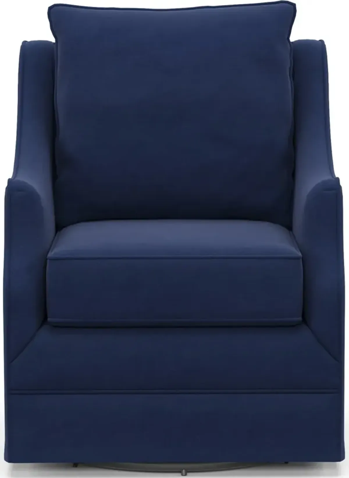 Mara Accent Swivel Chair - Abington Indigo