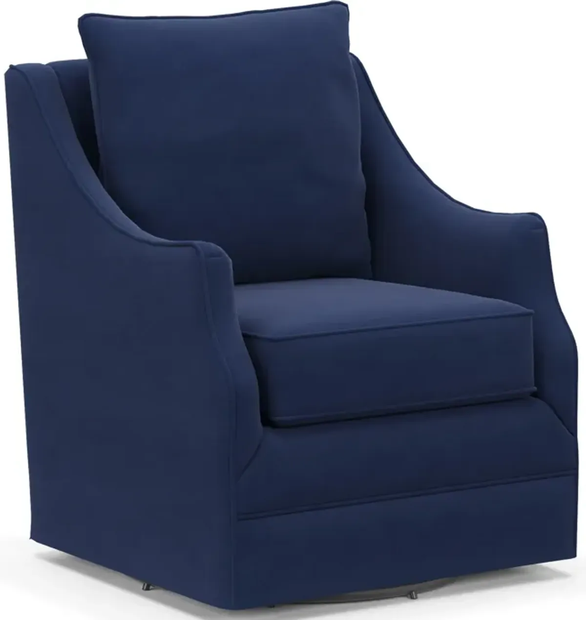 Mara Accent Swivel Chair - Abington Indigo