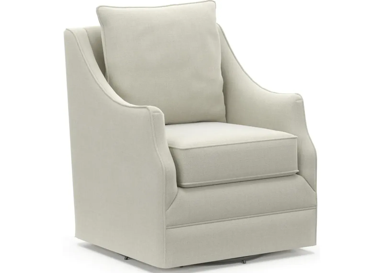 Mara Accent Swivel Chair - Anders Ivory