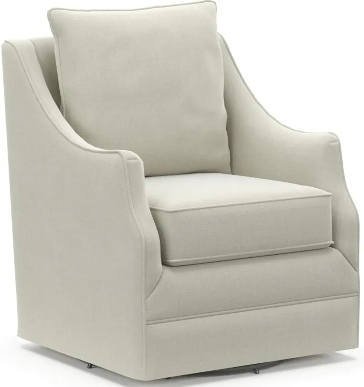 Mara Accent Swivel Chair - Anders Ivory