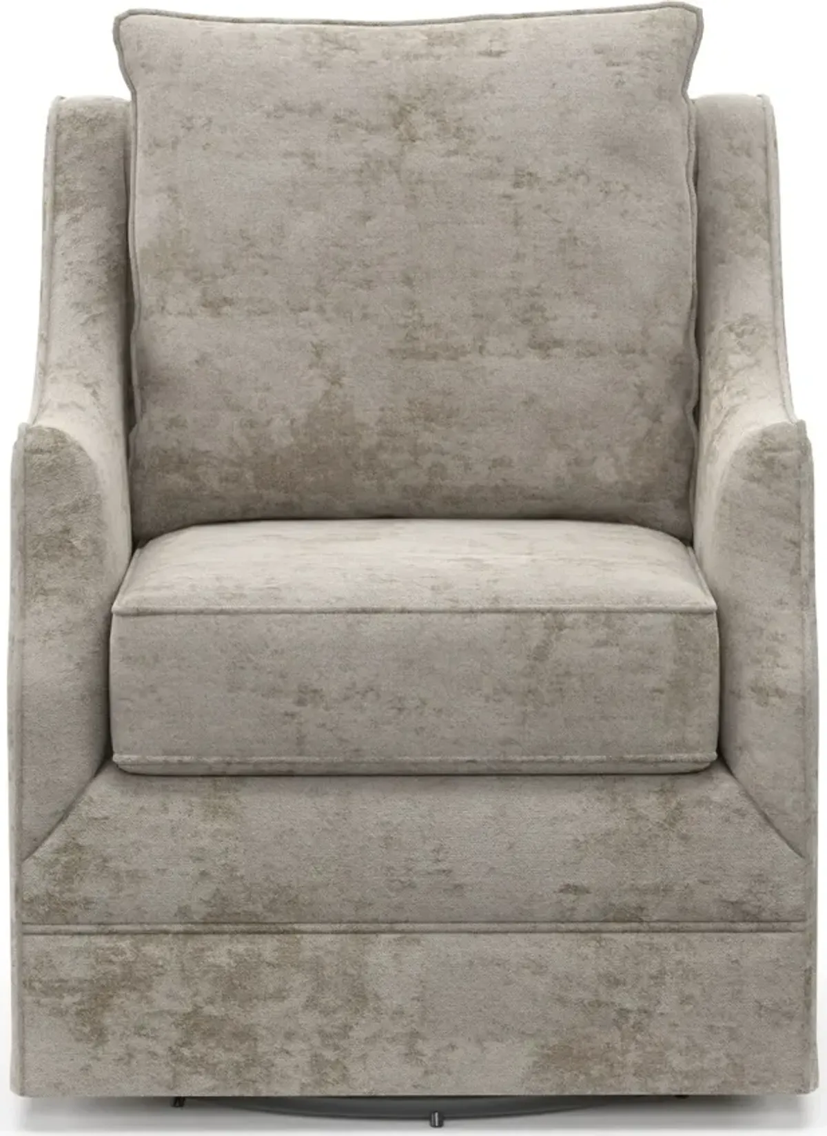 Mara Accent Swivel Chair - Hearth Cement