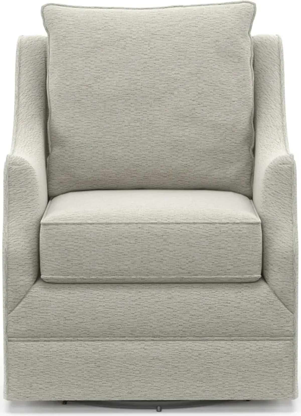 Mara Accent Swivel Chair - Everton Grey