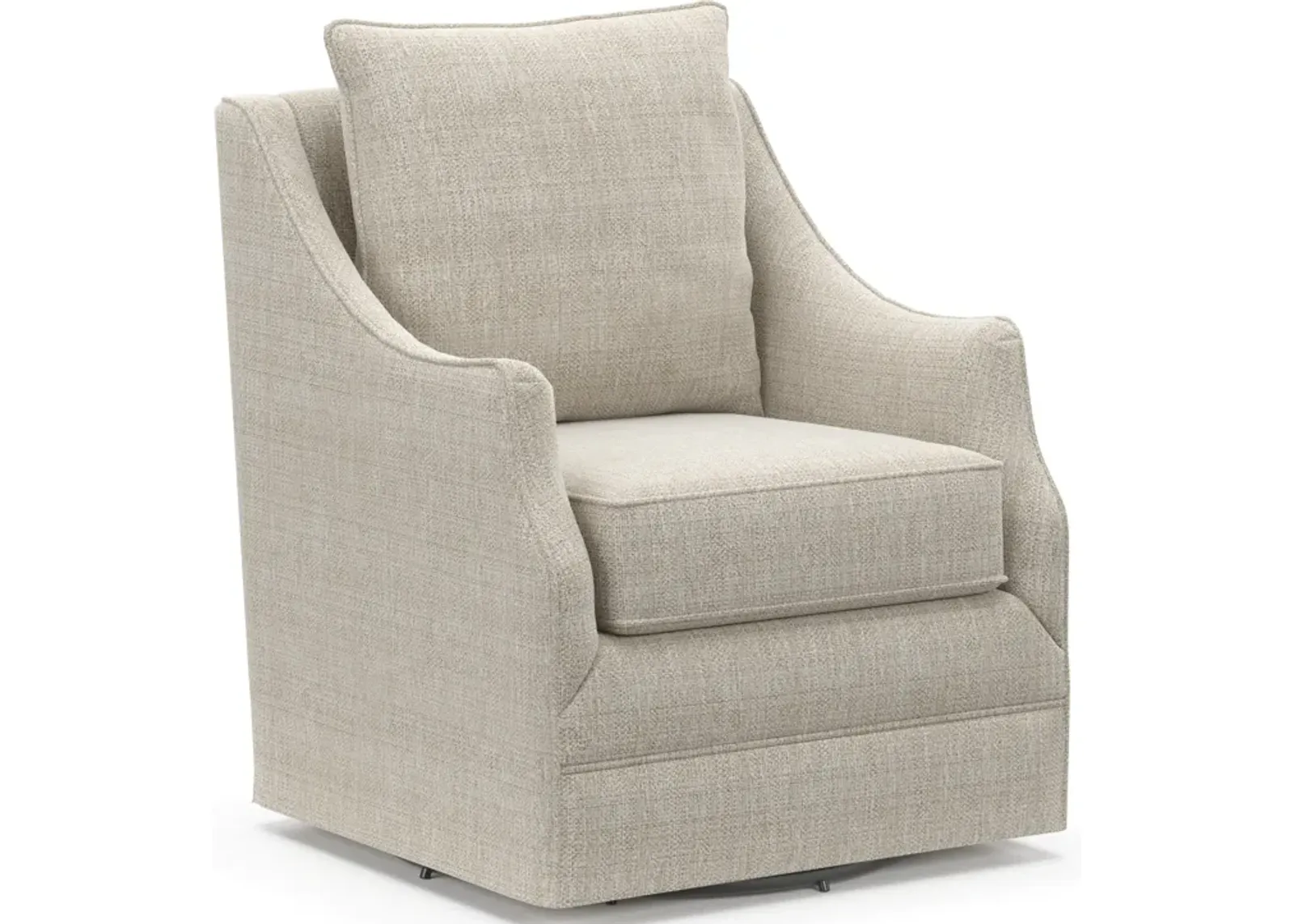 Mara Accent Swivel Chair - Mason Porcelain