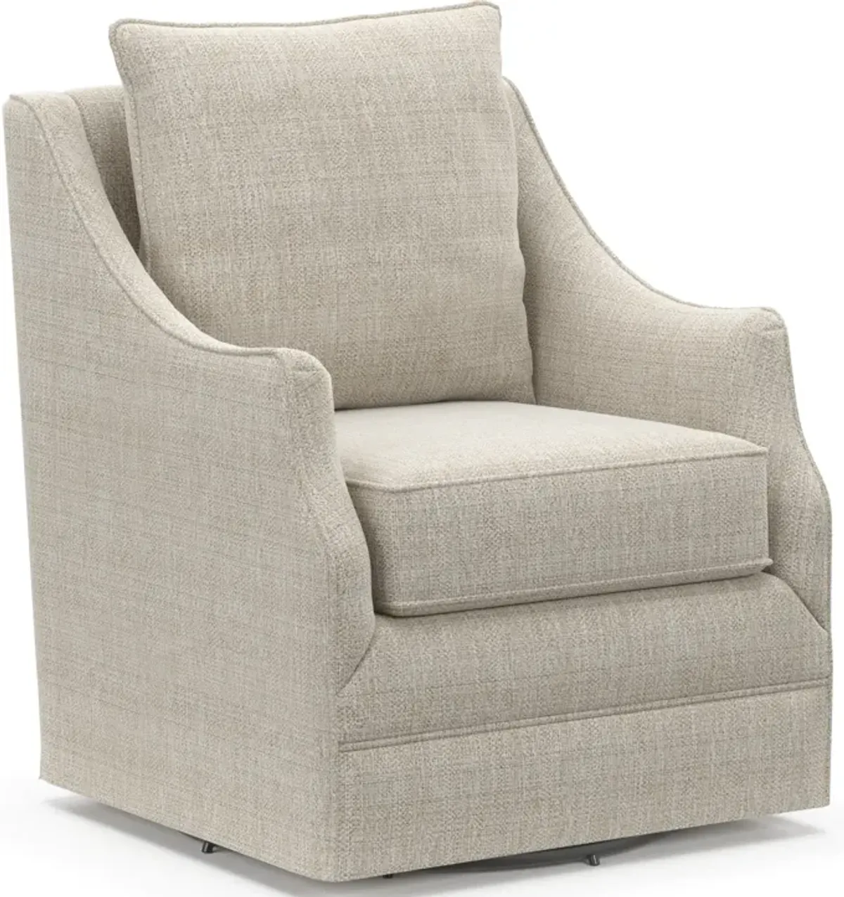 Mara Accent Swivel Chair - Mason Porcelain