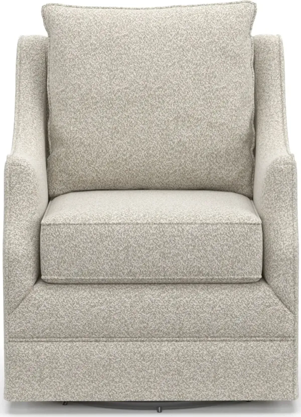 Mara Accent Swivel Chair - Muse Stone