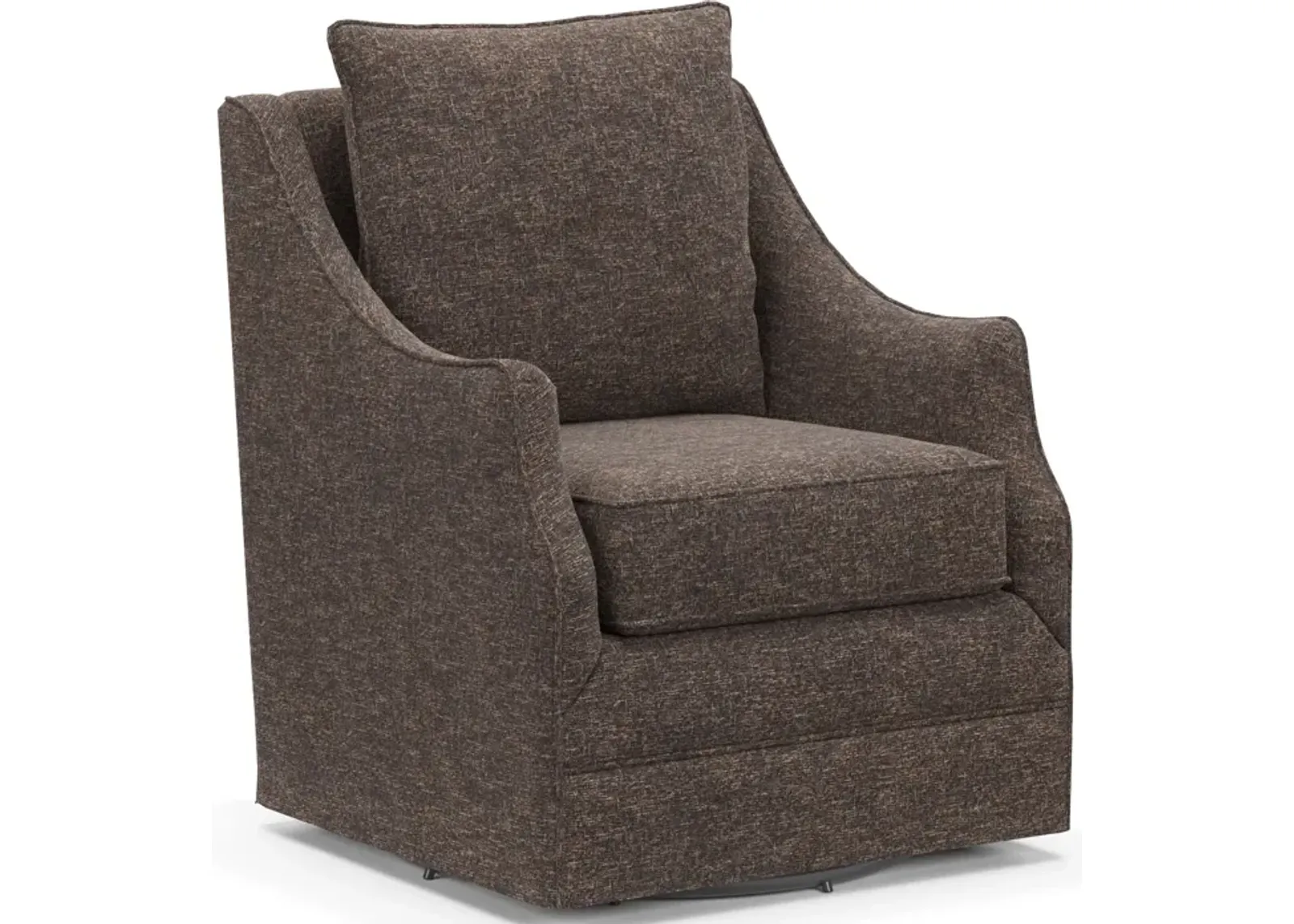 Mara Accent Swivel Chair - M Walnut