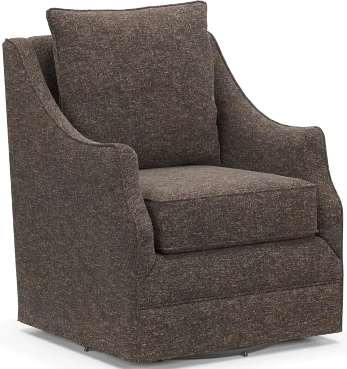 Mara Accent Swivel Chair - M Walnut