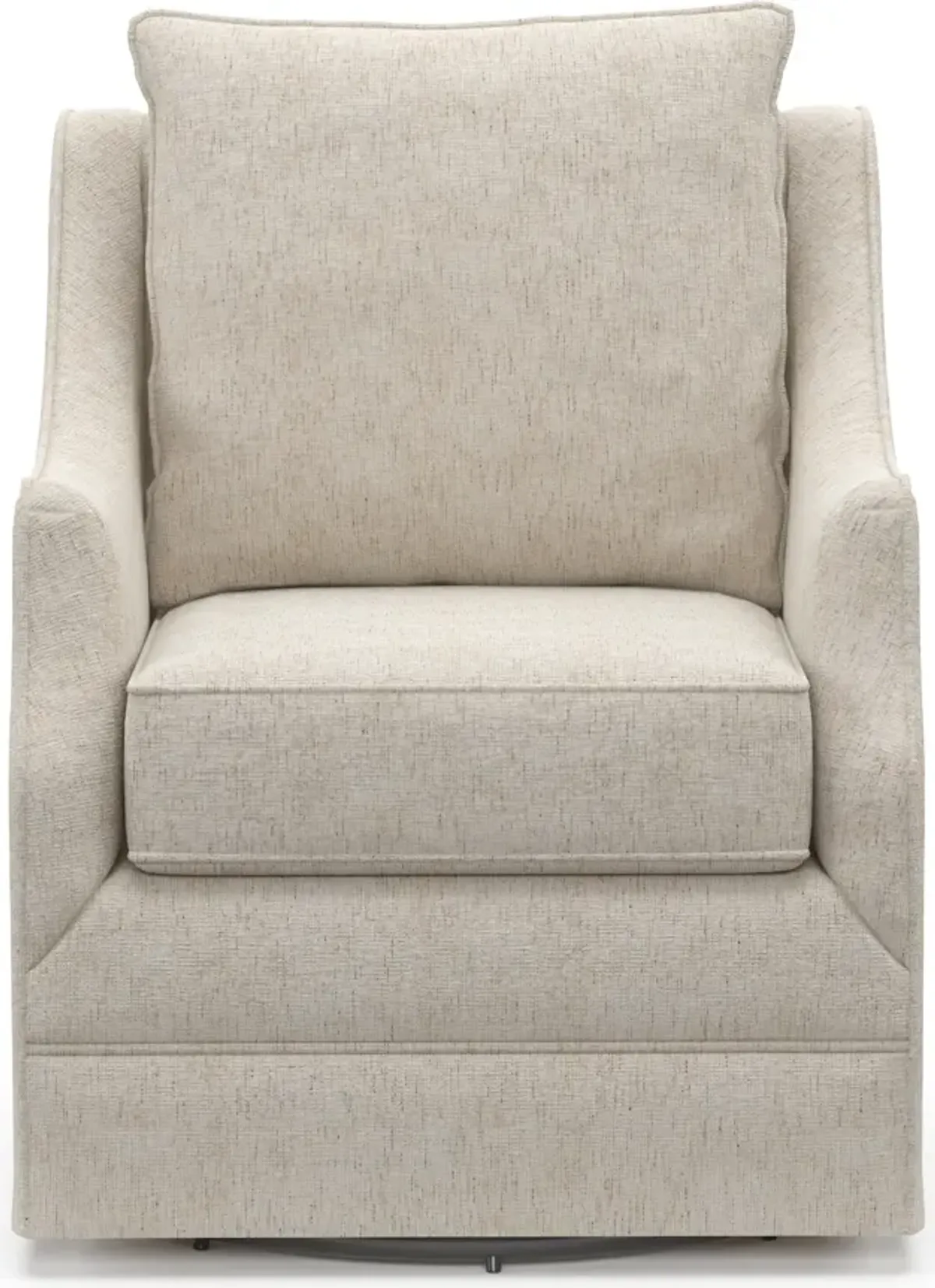 Mara Accent Swivel Chair - M Ivory