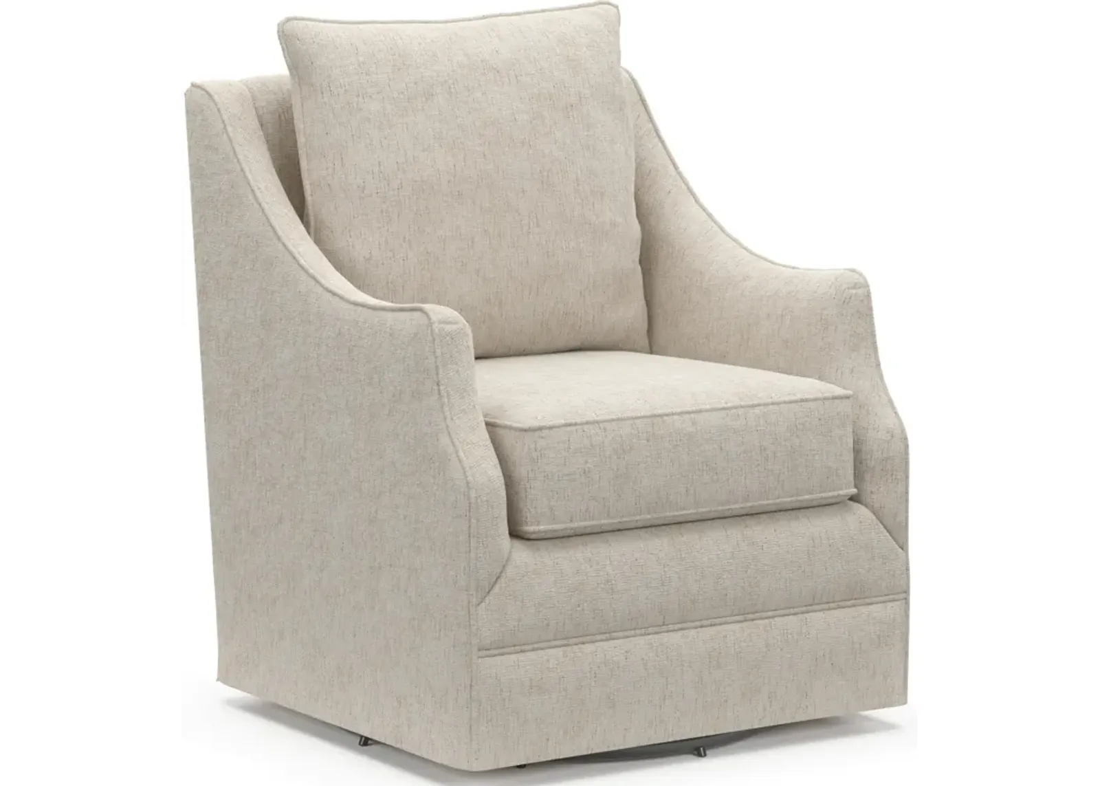 Mara Accent Swivel Chair - M Ivory