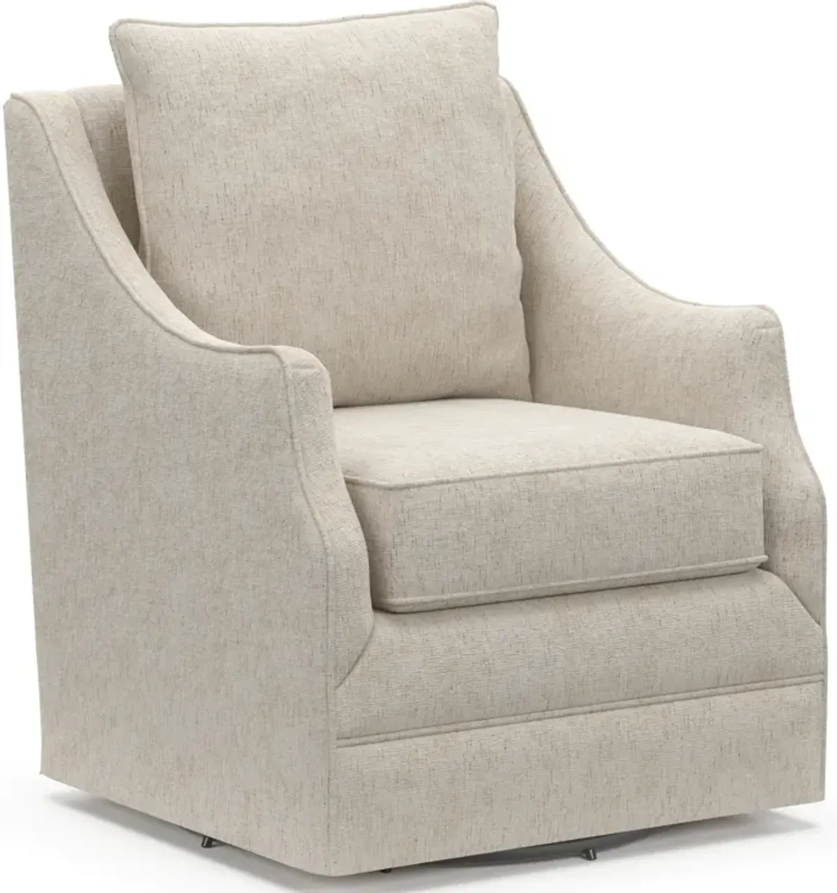 Mara Accent Swivel Chair - M Ivory