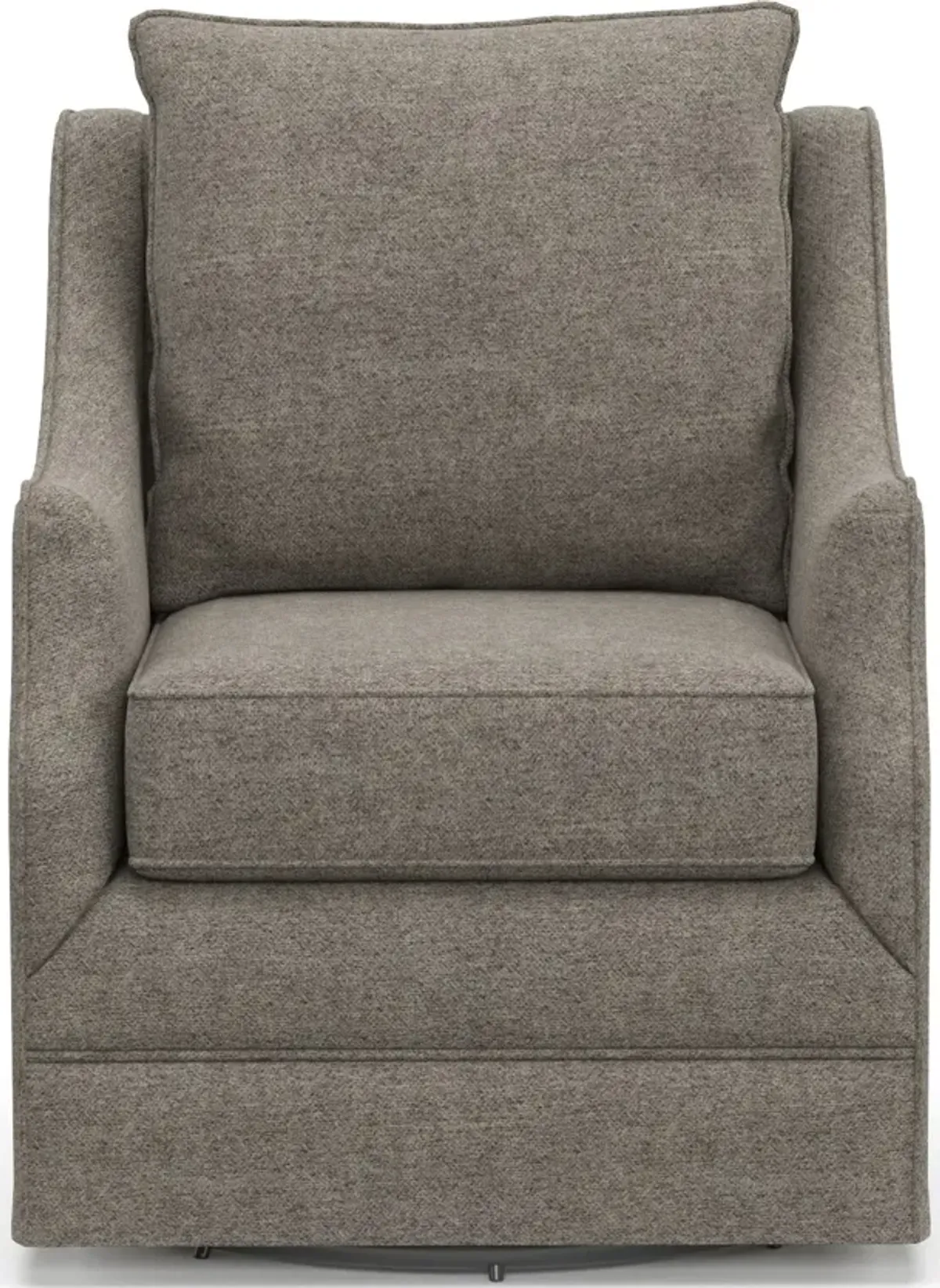 Mara Swivel Accent Chair - Bridger Metal