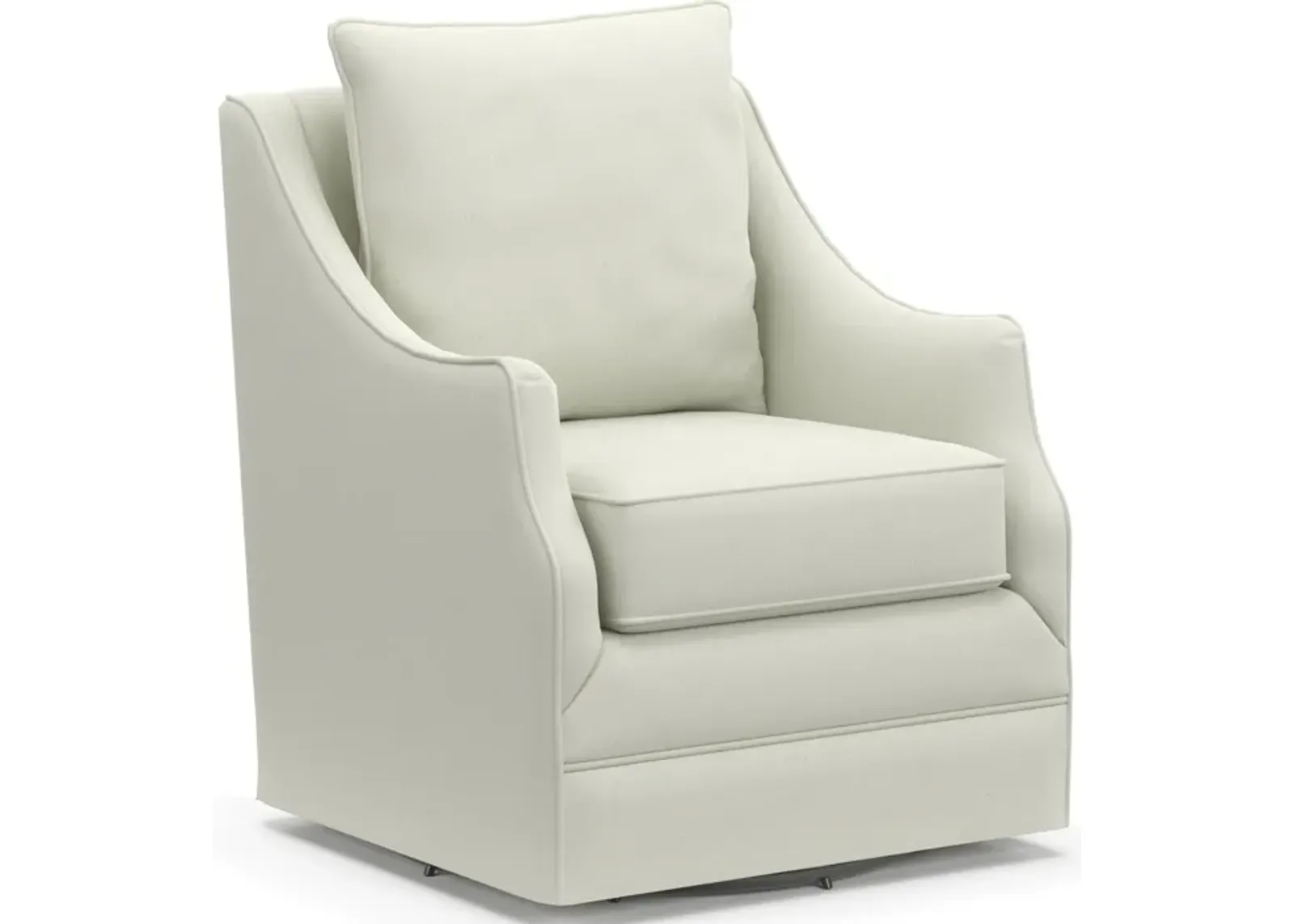 Mara Accent Swivel Chair - Liv Arctic