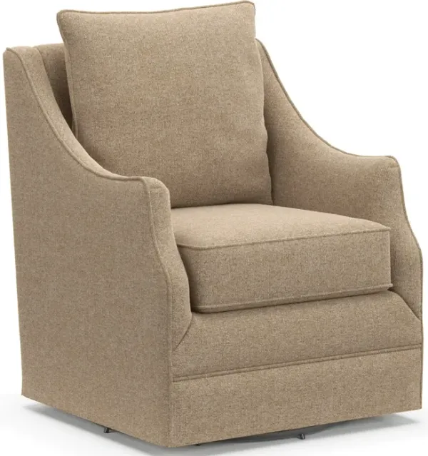 Mara Swivel Accent Chair - Liv Wicker