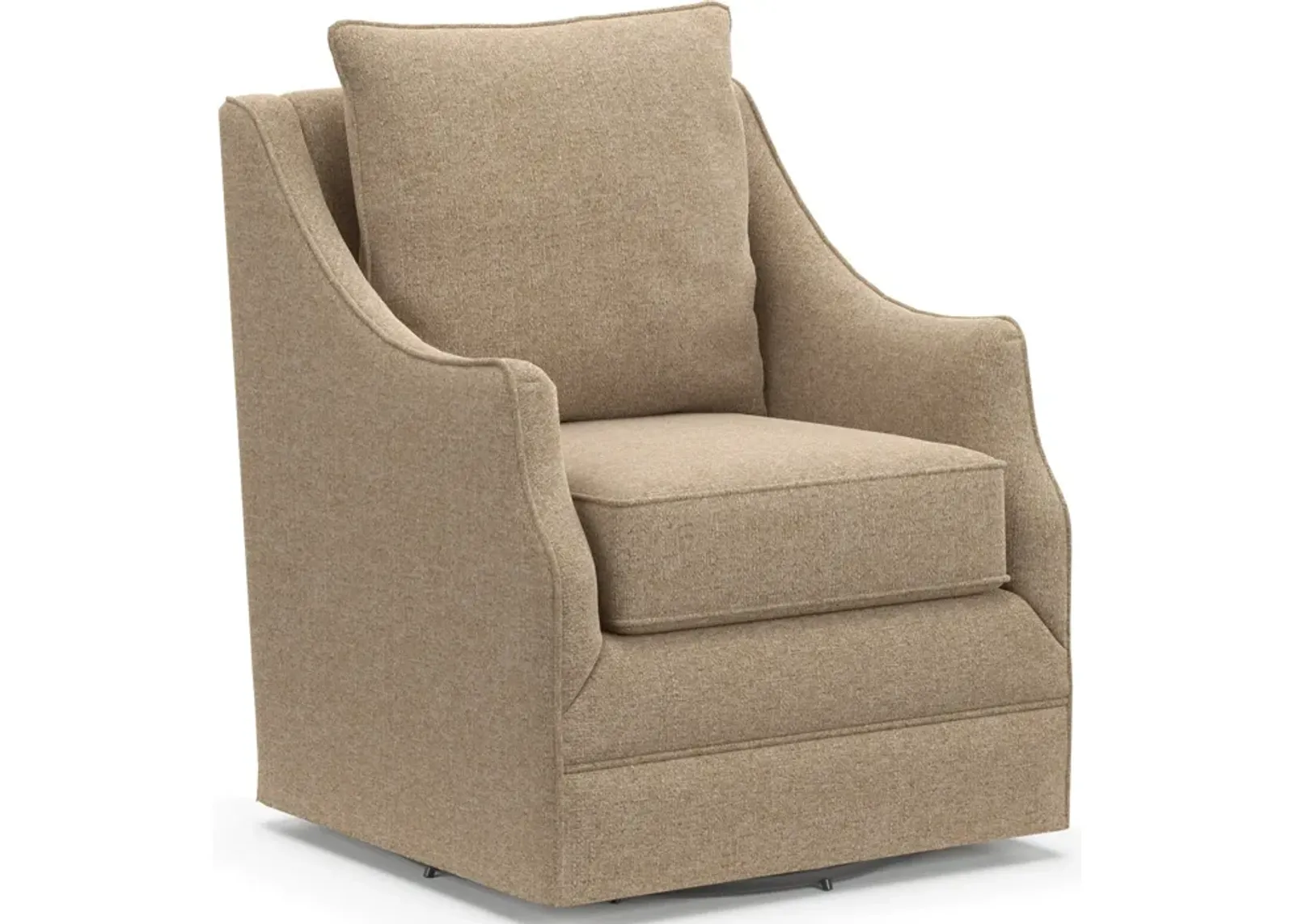 Mara Swivel Accent Chair - Liv Wicker