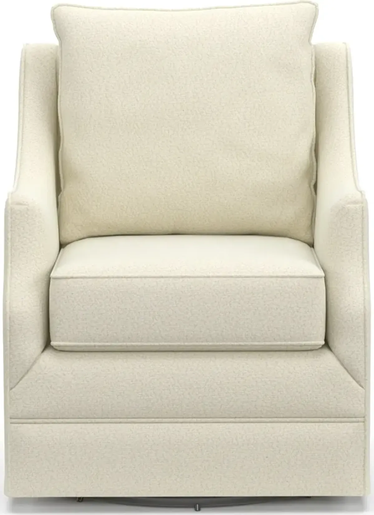 Mara Swivel Accent Chair - Fincher Ivory