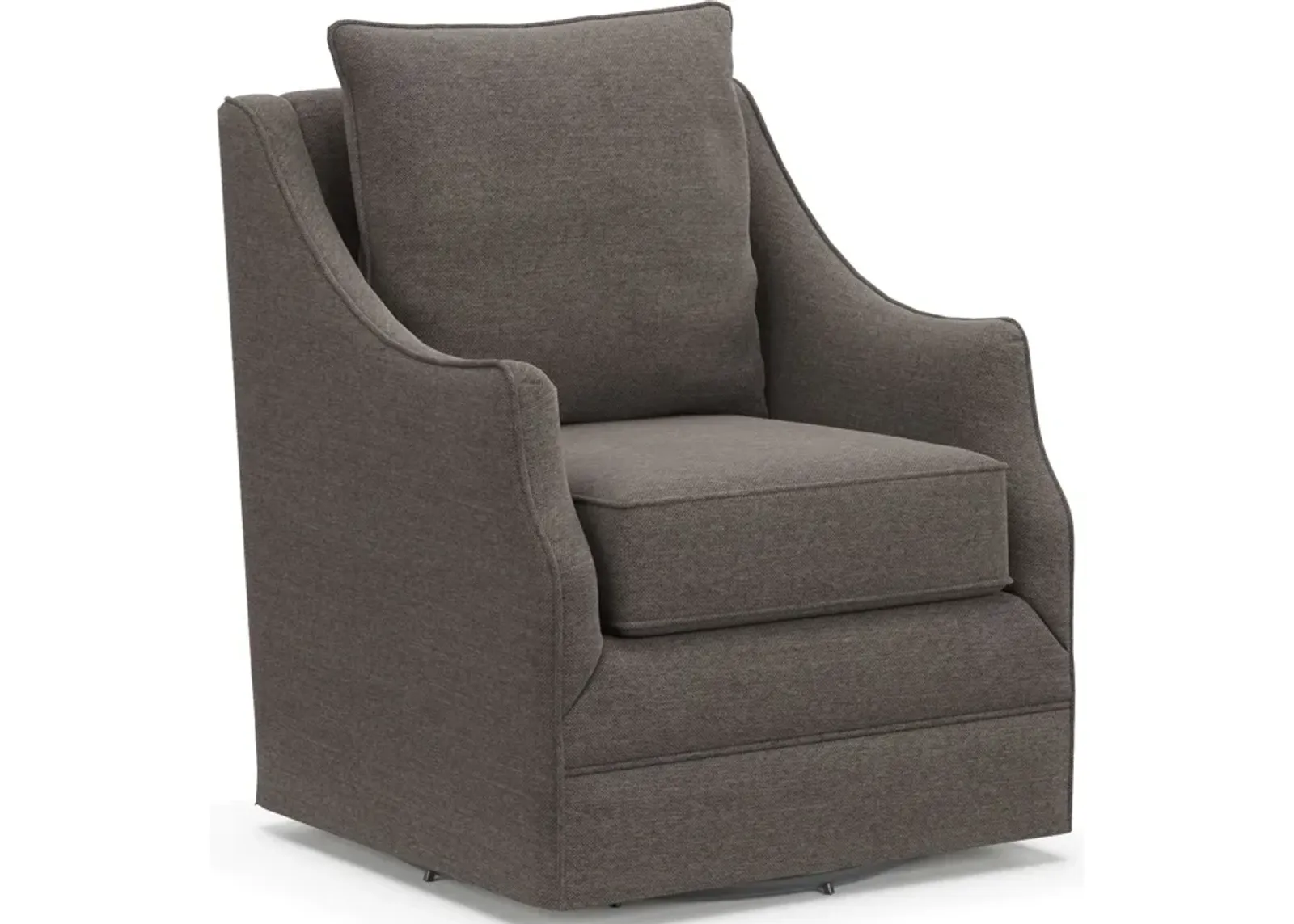 Mara Swivel Accent Chair - Presidio Steel