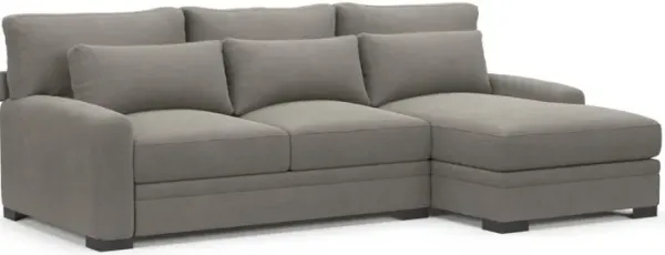 Boston Foam Comfort Sectional - Abington Fog