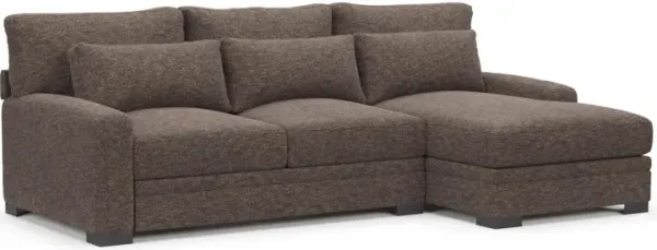 Boston Foam Comfort Sectional - M Walnut