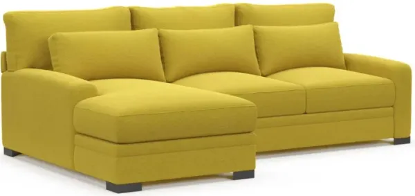 Boston Foam Comfort Sectional - Bloke Goldenrod