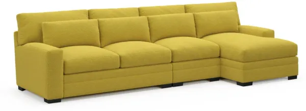 Boston Foam Comfort Sectional - Bloke Goldenrod