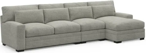 Boston Foam Comfort Sectional - Pandora Pepper