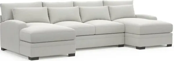 Boston Foam Comfort Sectional - Oslo Snow