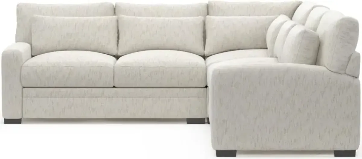 Boston Foam Comfort Sectional - P.T. Cream