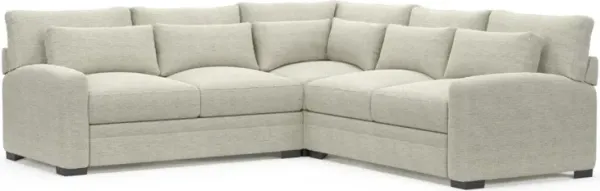 Boston Foam Comfort Sectional - Merino Chalk