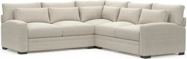 Boston Foam Comfort Sectional - Mason Porcelain