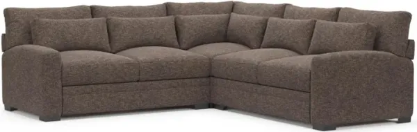 Boston Foam Comfort Sectional - M Walnut