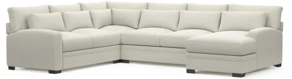Boston Foam Comfort Sectional - Living Large White