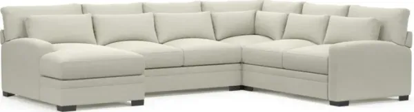 Boston Foam Comfort Sectional - Anders Ivory