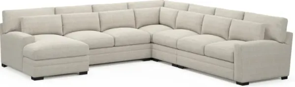 Boston Foam Comfort Sectional - Mason Porcelain