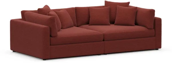 Sasha Foam Comfort Sofa - Bloke Brick