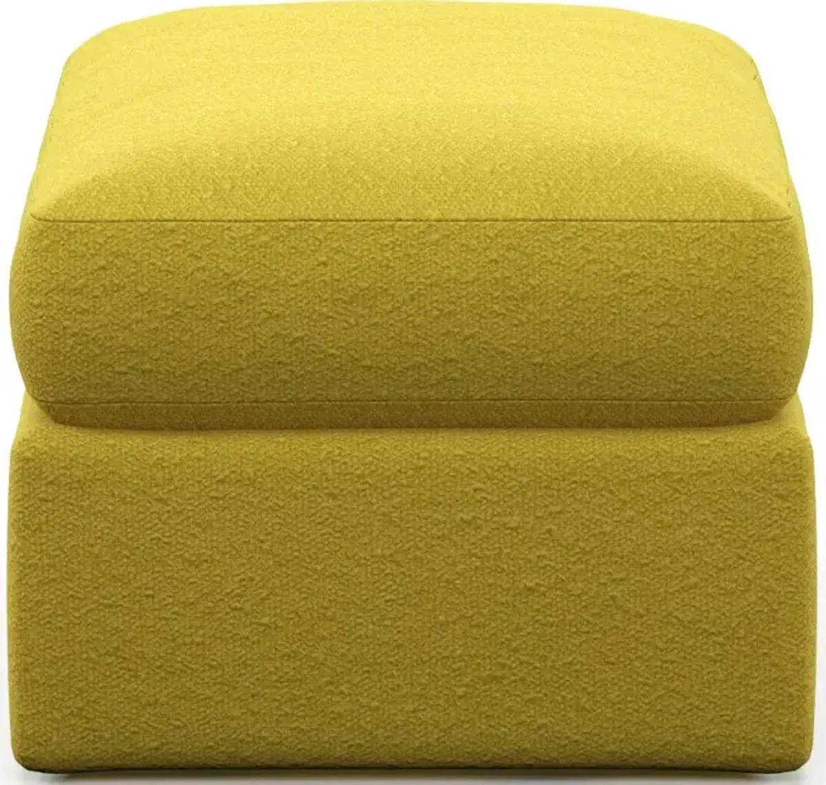 Haven Foam Comfort Ottoman - Bloke Goldenrod