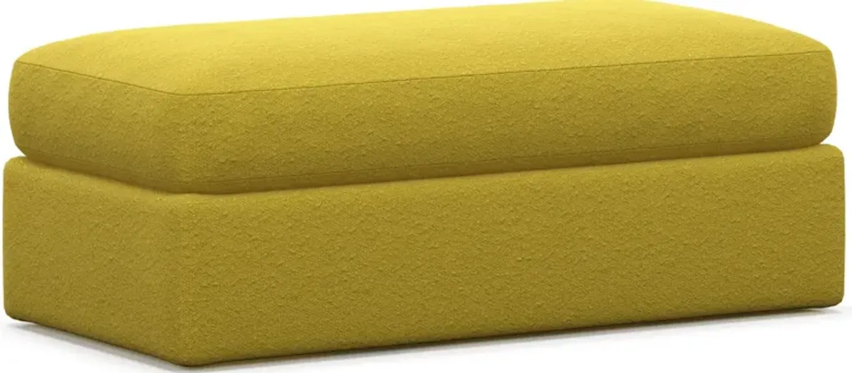 Haven Foam Comfort Ottoman - Bloke Goldenrod