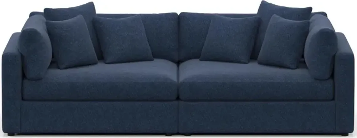 Sasha Foam Comfort Sofa - Oslo Navy